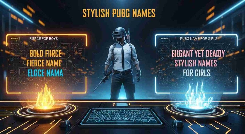 Stylish PUBG Names