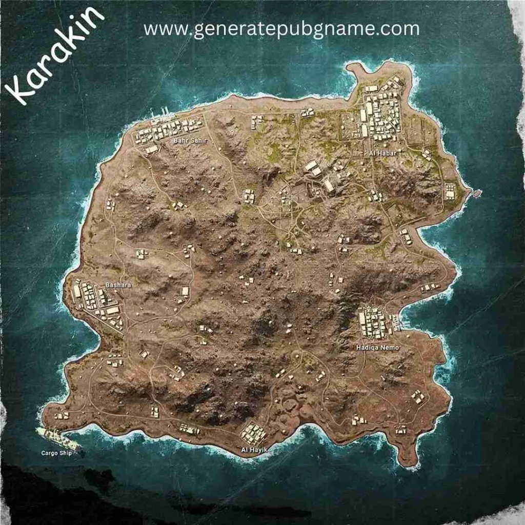 KARAKIN MAP
