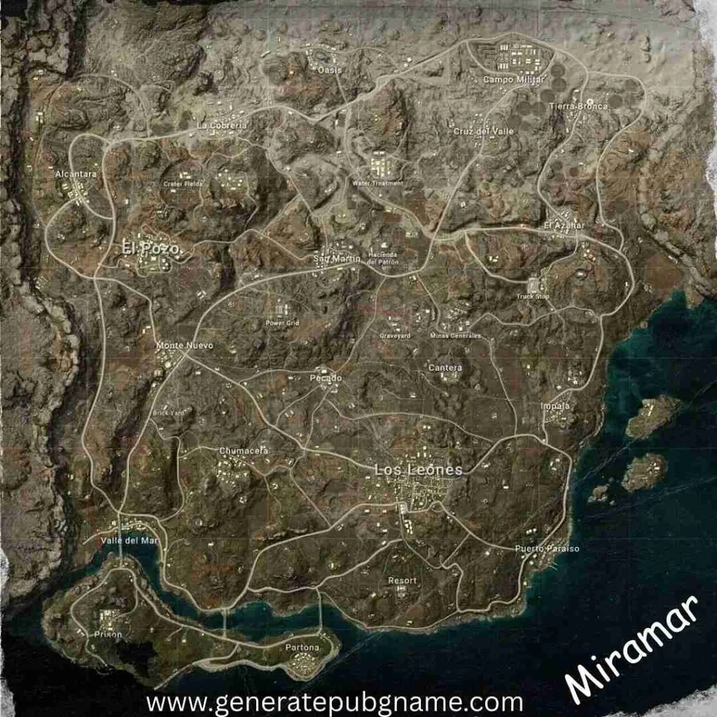 MIRAMAR MAP
